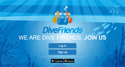 Desktop Screenshot of divefriends.net